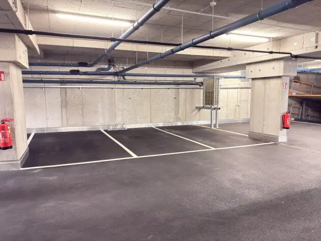Tiefgarage im Haus