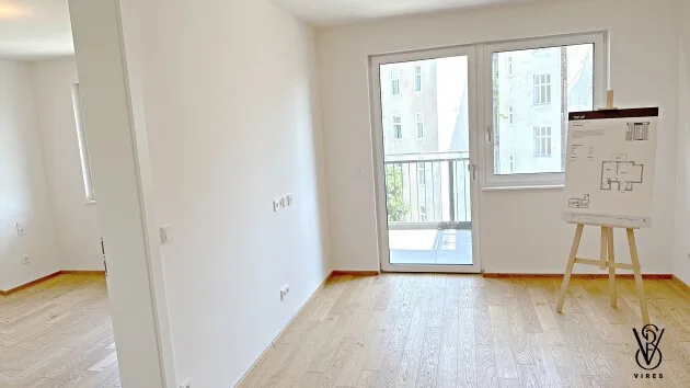 Top 29: 2-Zimmer-Erstbezug, 45 m² + Balkon 6 m² — Neubau Fleischmanngasse 6, 1040 Wien – Bild 5