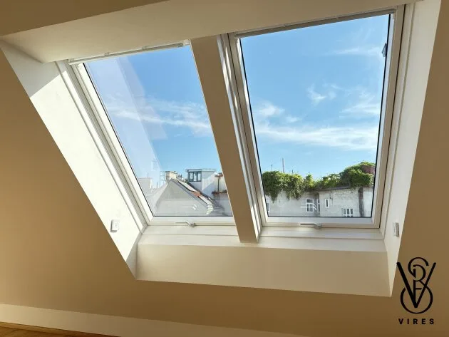 Top 30: 2-Zimmer-Dachgeschoss-Erstbezug, 70 m² + Terrasse 9 m² — Neubau Fleischmanngasse 6, 1040 Wien