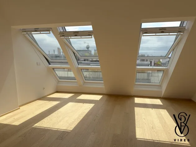 Top 31: 4-Room Penthouse Maisonette, 113 m² + 49 m² Roof Terrace — First Occupancy New Build, Fleischmanngasse 6, 1040 Vienna – image 17