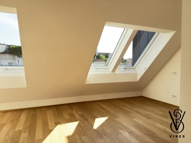 Top 34: 2-Zimmer-Dachgeschoss-Erstbezug, 73 m² + Terrasse 6 m² — Neubau Fleischmanngasse 6, 1040 Wien – Bild 7