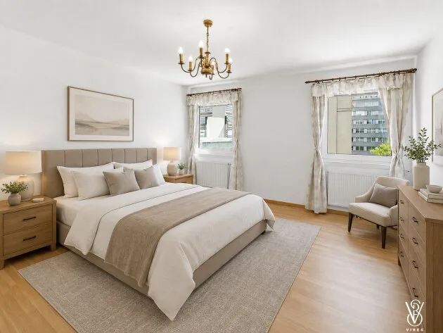 Wohnen am Donaupark: 3-/4-Zimmer-Wohnung mit Fernblick, U1 fußläufig, Zentrum in Minuten – Bild 21