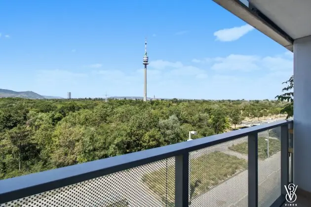 Wohnen am Donaupark: 3-/4-Zimmer-Wohnung mit Fernblick, U1 fußläufig, Zentrum in Minuten – Bild 25